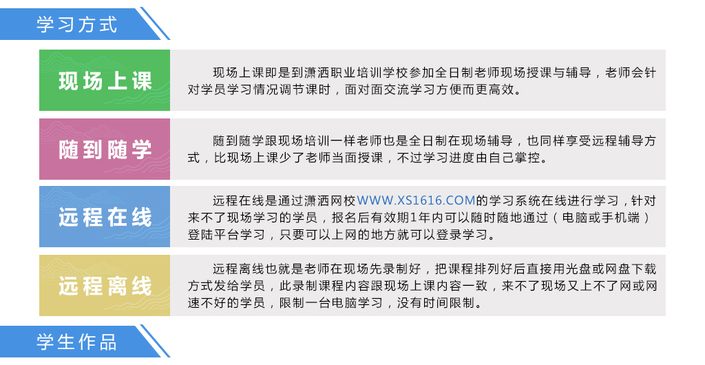 潇洒培训欢迎你