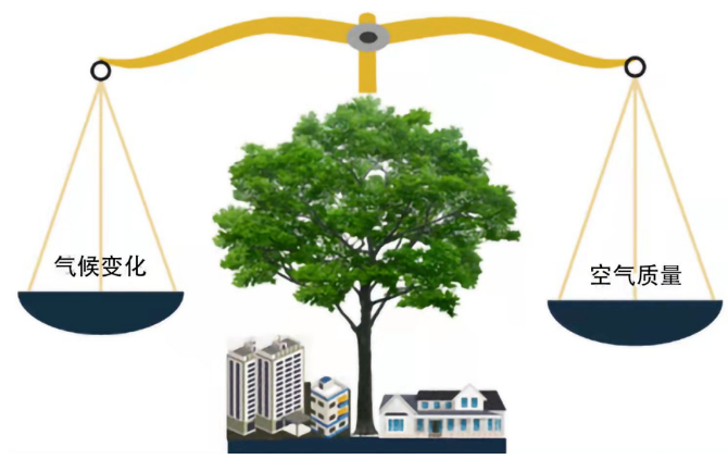 恶化空气质量可能是城市绿化？