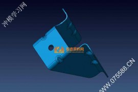 汽车件钣金产品图纸0037