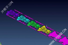 UG汽车零部件料带图0002