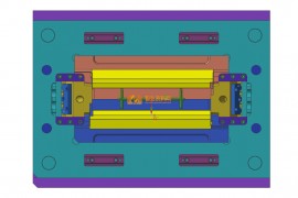 塑胶模具设计全套图纸0166