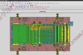 五金汽车模具结构图纸0026
