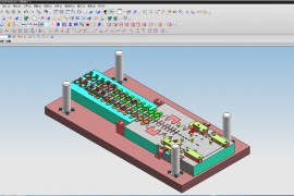 汽车扶手箱注射模设计小技巧