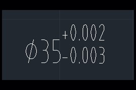 浩辰CAD2013之四十八:多种公差标注方法（图文教程）