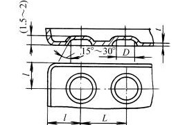 冷冲压件结构设计:加强窝的间距及距边缘的距离（图文教程） ...