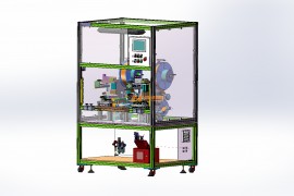 汽车铰链自动贴膜机器