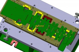 冲压模具结构图纸0014