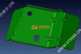 汽车件钣金产品图纸0010