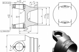 万向节叉车夹具与钻夹具设计前 言一、万向节叉钻夹具设计二、万向节叉的车夹具结 语
