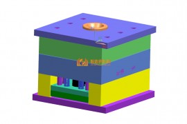 塑胶模具设计全套图纸0188