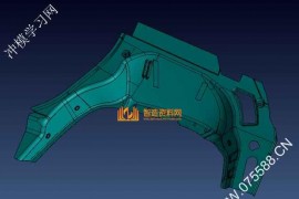 汽车件钣金产品图纸0029