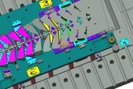 VISI五金汽车模具结构图纸0014