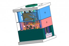 塑胶模具设计全套图纸0254