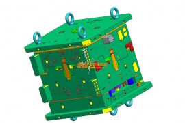 塑胶模具设计全套图纸0240