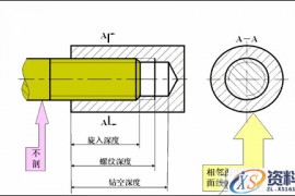 机械制图如何绘制螺纹联接（图文教程）