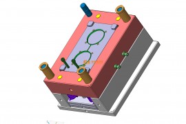 塑胶模具设计结构图纸0121