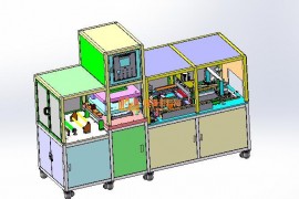软包锂电池自动冲壳机