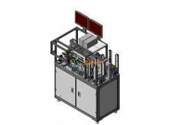 无尘室用微型马达主轴涂油插入设备