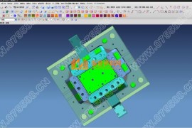 塑胶模具设计全套图纸0074