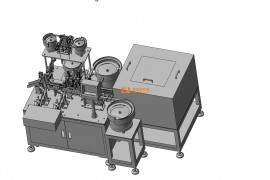 小五孔插座组装机