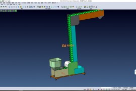 Z形提升机、用于颗粒物料输送