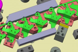 冲压汽车模具结构图纸0020