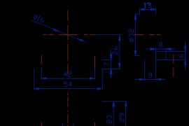 CAD教程第12章－AutoCAD2004绘制组合体三视图（图文教程）