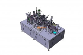 微型马达组装机非标设备全自动直流电机组装线*