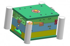 塑胶模具设计全套图纸0327