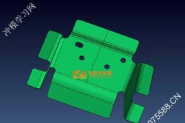 汽车件钣金产品图纸0041