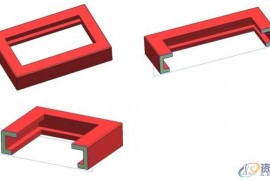 UG全四周倒扣产品的设计方法