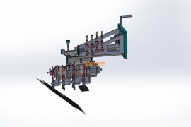 非标变间距机构