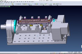精密液压工装夹具（装配+零件）01