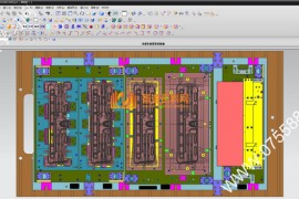 五金汽车模具结构图纸0059