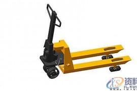 UG模具设计－UG手动叉车建模实例