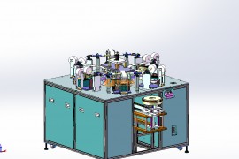 LED环形灯自动焊接机01