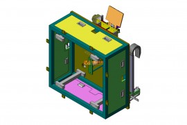 转盘式四工位点胶机