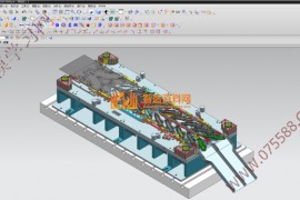 五金汽车模具结构图纸0040