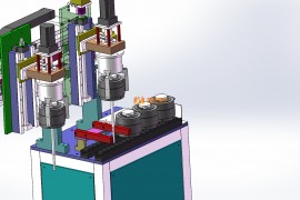 非标链条输送机模组下料机械手*