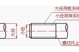 机械制图螺纹画法（图文教程）
