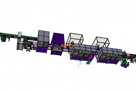 锂电池电芯自动组装线