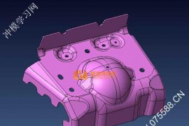 汽车件钣金产品图纸0017