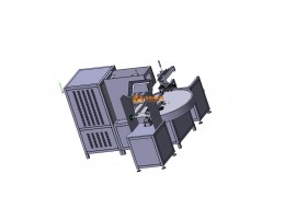 自动转盘式高频吸塑包装机