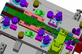 VISI五金汽车模具结构图纸0066