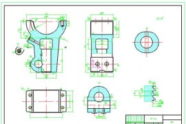 用Pro/E软件设计一种叉座零件的钻孔夹具(图文教程)