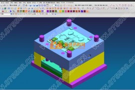 塑胶模具设计全套图纸0085