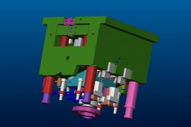 一套低压注塑模具