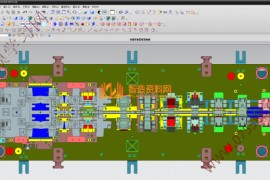 五金汽车模具结构图纸0077