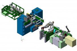 板材冲压折弯自动冲压线