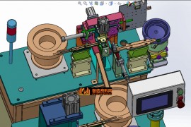 精密钟表配件叉片插针组装机*